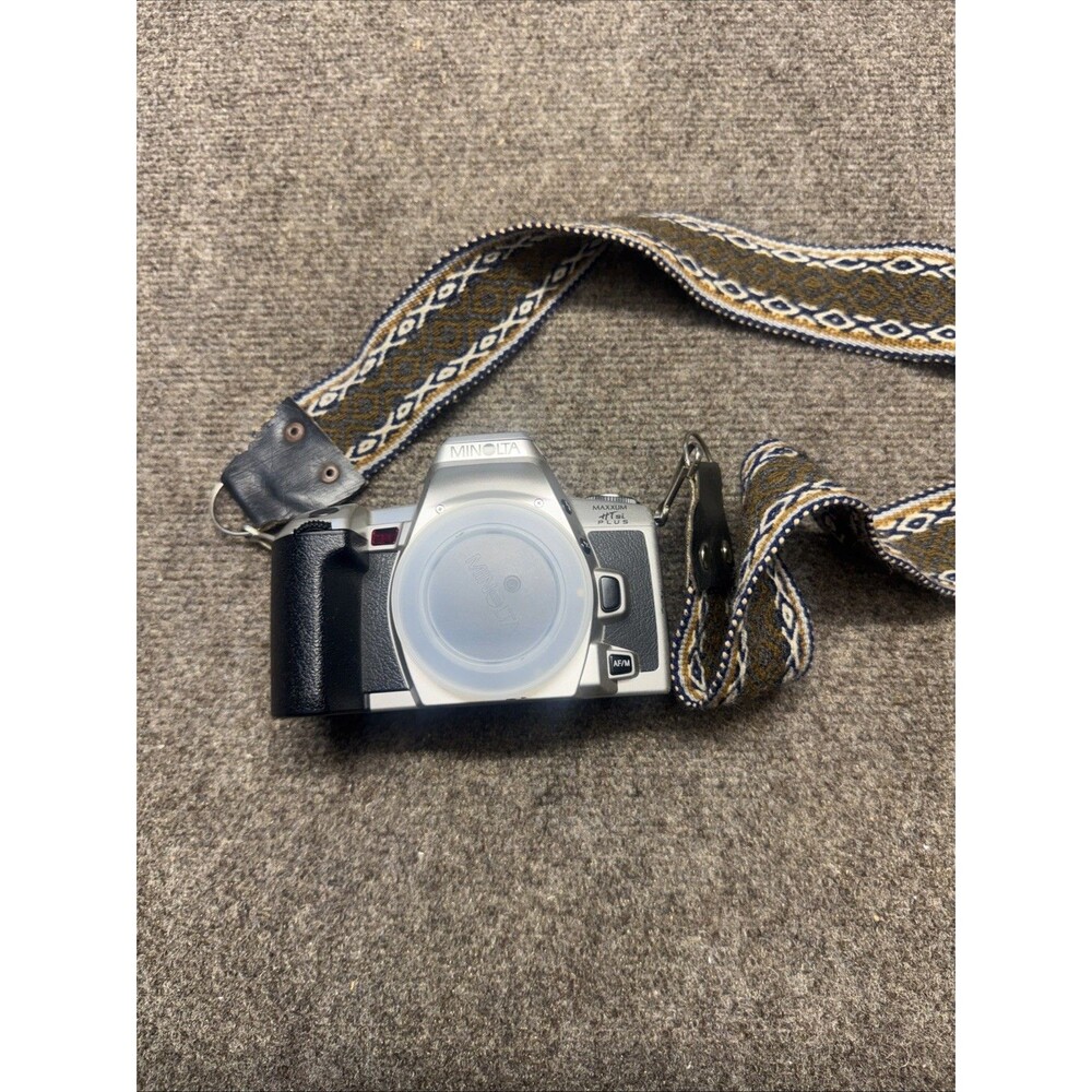 Minolta Maxxum HTsi Plus 35mm SLR Film Camera Untested